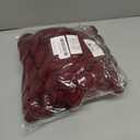 6 Pcs Burgundy Cheesecloth Table Runner, 10ft Cheese Cloth Table Runners for Christmas Birthday Wedding Party Baby Shower Valentine's Day Table Decoration (Wine Red)