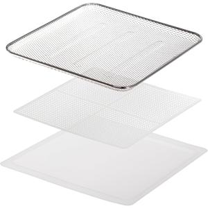 12 Metal Trays, 2 Plastic Tray, 1 Bottom Tray for ADLER Food Dryer, 600W Power, 6 Automatic (No Machine, Trays Only) 