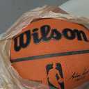 WILSON NBA Authentic Indoor/Outdoor Basketball - Brown, Size 7-29.5"