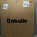 BABELIO Safety Gate Door Fits for Stairs, Narrow and Wide Doorways with Auto Close, Easy Install, No Drilling, Pressure Mounted for Baby, Child, Pets, Dog/Puppy, 26''-40'', White