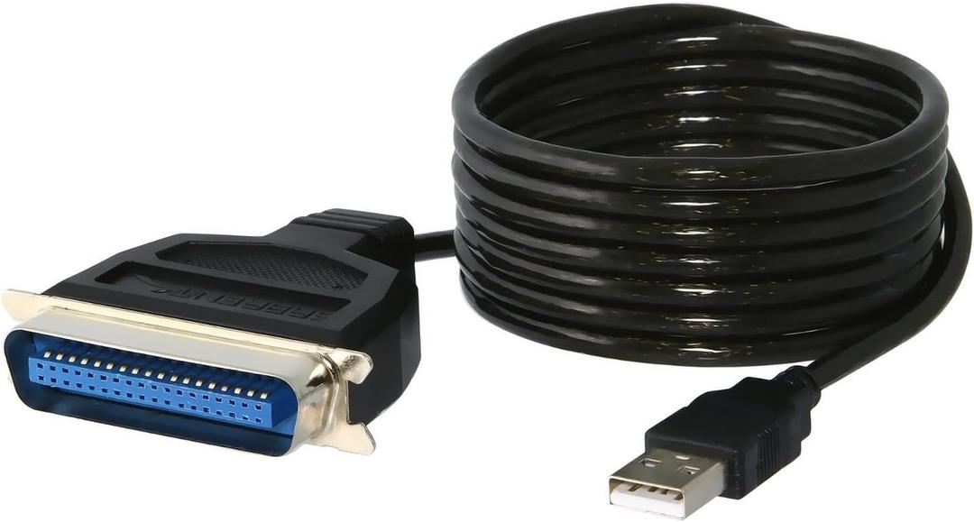 SABRENT USB to Parallel IEEE 1284 Printer Cable Adapter (CB-CN36)