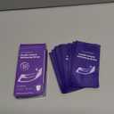 Natural Teeth whitening Strips Sensitive White Strips for Teeth whitening-7 Days for Smile Effective & Gentle Dental Whitener Peroxide-Free,Deep Stains Removal （12 Pices Mint ）