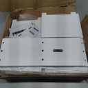 2 Pack 7 Tier Wall Shelf Unit - Lack Floating Shelf, Compact Display Floating Shelf, Vertical Column Wall Decor Mount Floating Storage Organizer Tall Tower Shelf for Bedrooms, Living Rooms