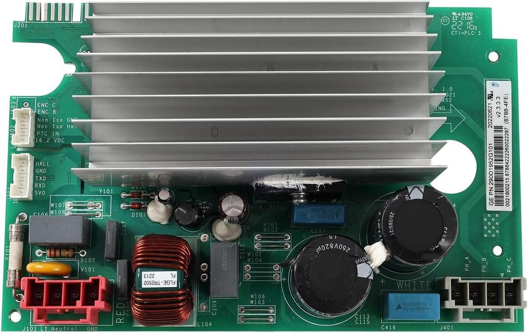 New WH22X35837 Inverter Control Board Compatible with GE Replaceable WH22X38837 WH22X29531 WH22X32059 WH22X32957 WH22X34657- Energy Efficient and Durable