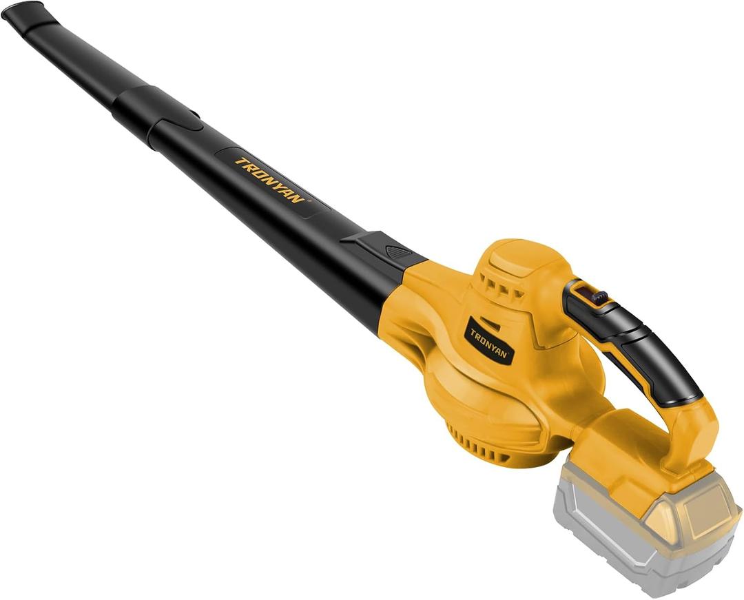 Cordless Leaf Blower Compatible with DeWALT 20V Batteries(Battery Not Included), Lightweight Handheld Jobsite Air Blower for Clearing Lawns, Gardens, Deck, Snow |Tool Only