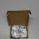 BLCCLOY 100Pcs 25 & 10 Series Aluminum Extrusion Profile M6 T-Slot Slide Nuts Hardware for 1 Inch x 1 Inch 1" 1010 1020 2525 2550 Extruded Aluminum Fastener Accessories