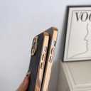 Generic Luxury Leather Nonslip Phone case (iPhone 14 pro (Black))