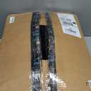 Merelax Soft Area Rug for Livingroom Bedroom, Machine Washable 4x6 Black Rugs Fluffy Shaggy Bedside Rug, Non Slip Indoor Carpet for Nursery Kids Room Home Decor Aesthetic