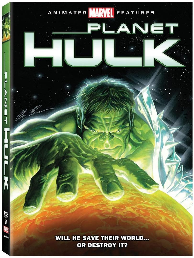 Planet Hulk, DVD