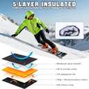 Snow Gloves, Waterproof Warm Ski Gloves Thermal for Winter, Fit Both Men & Women, Gift for Parent Child