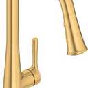 American Standard 7441300.GN0 Southport Pull-Down Kitchen Faucet with Sprayer, 1.8 GPM, Brushed Cool Sunrise (Gold)