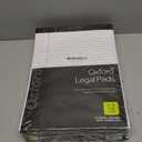 Oxford Legal Pads, 12 Pack, Note Pads, 50 Legal Ruled 8.5" x 11" Sheets, Bright White Paper with Firm Back, Professional Legal and Office Notepads