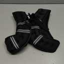 Zeerun Weighted Vest for Women & Men with Reflective Stripe and Adjustable Buckle, Comfortable & Durable Rucking Vest for Walking, Running & Strength Training (10 lb, Black)