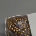 16 Feet Christmas Wood Bead Garland Wooden Bead Garland for Christmas Tree Holiday Decoration (Gold)