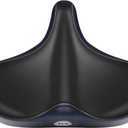 YLG Oversized Comfort Bike Seat Comfortable Replacement Bike Saddle Memory Foam Soft Bike Saddle Waterproof Universal Fit Bicycle Seat for Women Men