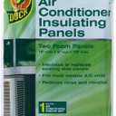 Duck Brand Air Conditioner Foam Insulating Panels, 18-Inch x 9-Inch x 7/8-Inch Each, 1286294