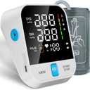 Blood Pressure Monitor for Home Use with Upper Arm Wide Range Cuff (8.7''-15.7'' Adjustable) & LED Display, Automatic Digital BP Machine Storage Bag, 240 Memories for 2 Users