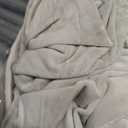 H.VERSAILTEX Stretch Velvet Loveseat Covers for 2 Cushion Couch Covers for Living Room Sofa Covers Slipcovers with Non Slip Straps Bottom, Ultra Thick Comfy Velour (Width 58"-72", Oatmeal)