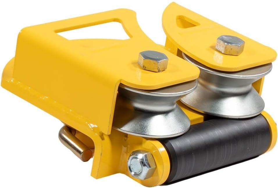 FreeAgain Side Puller Recovery Tool for Vehicle Towing & Angled Winching(No.3)- 9,000 lbs WLL Powder Coated Steel Compatible with Steel & Aluminum Flatbed Trailers