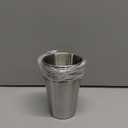 8 Pack Stainless Steel Insulated Cup, 10 oz Stackable Metal Double Wall Vacuum Insulated Cup Reusable Camping Mugs for Home RV BBQ Office Party Bar Travel Camping Outdoor(Sliver)