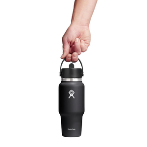 HYDRO FLASK 24 OZ TRAVEL BOTTLE BLACK