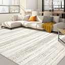Nakagishi 5x7 Area Rugs Living Room: Washable Boho Large Neutral Soft Rug Modern Stain Resistant Moroccan Indoor Non-Slip Carpet for Bedroom Nursery Kid Playroom Office Dining Room Classroom- Colorful