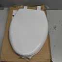 Bemis Slow Close Elongated Toilet Seat, Easy Clean Hinges, White
Soft close lid never slams, quick-release hinges for deep cleaning, durable plastic, fits all elongated toilets, 7300SLEC