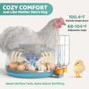 Egg Incubators for Hatching Eggs, Egg Incubator with Automatic Egg Turning and Humidity Control and Temperature Control, 18~36 Eggs Incubator for Chicken & Quail