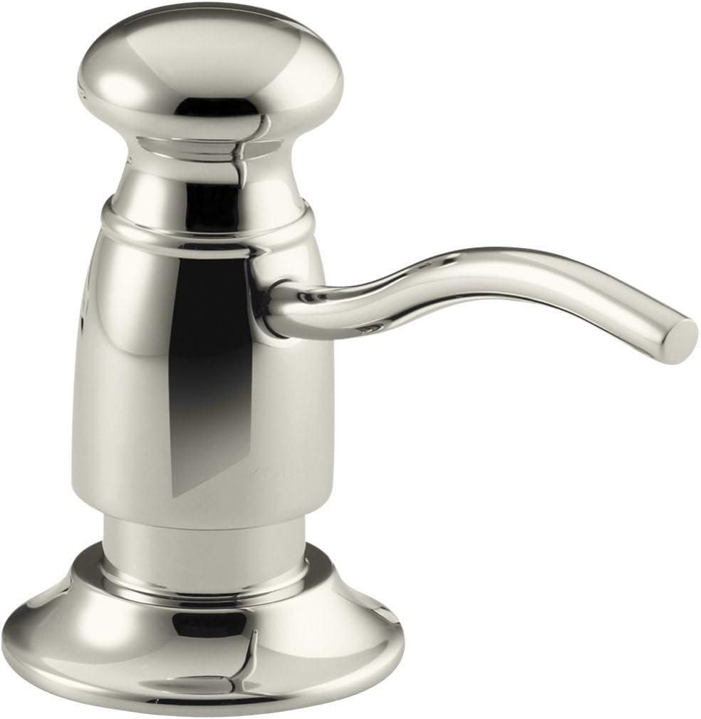 TRADITIONAL SOAP/LOTION DISPENSER (Polished Nickel)
