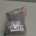 Kirei Sui Kids Girls Child Gray White Mouse Ears Headband & Tutu Costume (One Size)