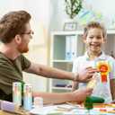 24 Packs Mini Golf Pencils Bulk with Sharpener 3.5 Inch Small HB Travel Portable Pre-sharpened Short Pencils for Operation Boxes Gift Wedding Golf Party Favors Supplies