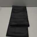 sancua Rectangle Tablecloth - 54 x 78 Inch - Stain and Wrinkle Resistant Washable Polyester Table Cloth, Decorative Fabric Table Cover for Dining Tables, Buffet Parties and Camping, Black