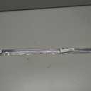 Frameless Glass Shower Door Sweep for 3/8" Glass, Bottom Seal with Drip Rail, 27.5" Long
