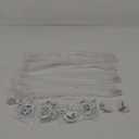 Hat Rack Wall Cap Organizer - Baseball Hat Racks Display Holder with 40 Hooks - Modern Metal Black Hats Storage Wall Mounted Caps Hanger Set of 4 for Closet Door Bedroom Entryway Laundry(White)