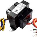 HQRP 120V-240V to 24V 40VA Transformer Compatible with Nest, Ecobee, Sensi, Honeywell Thermostat, Nest Doorbell and All Versions of Ring Doorbell Power Supply Adapter Door-Bell 120v-240v-to-24v, UL