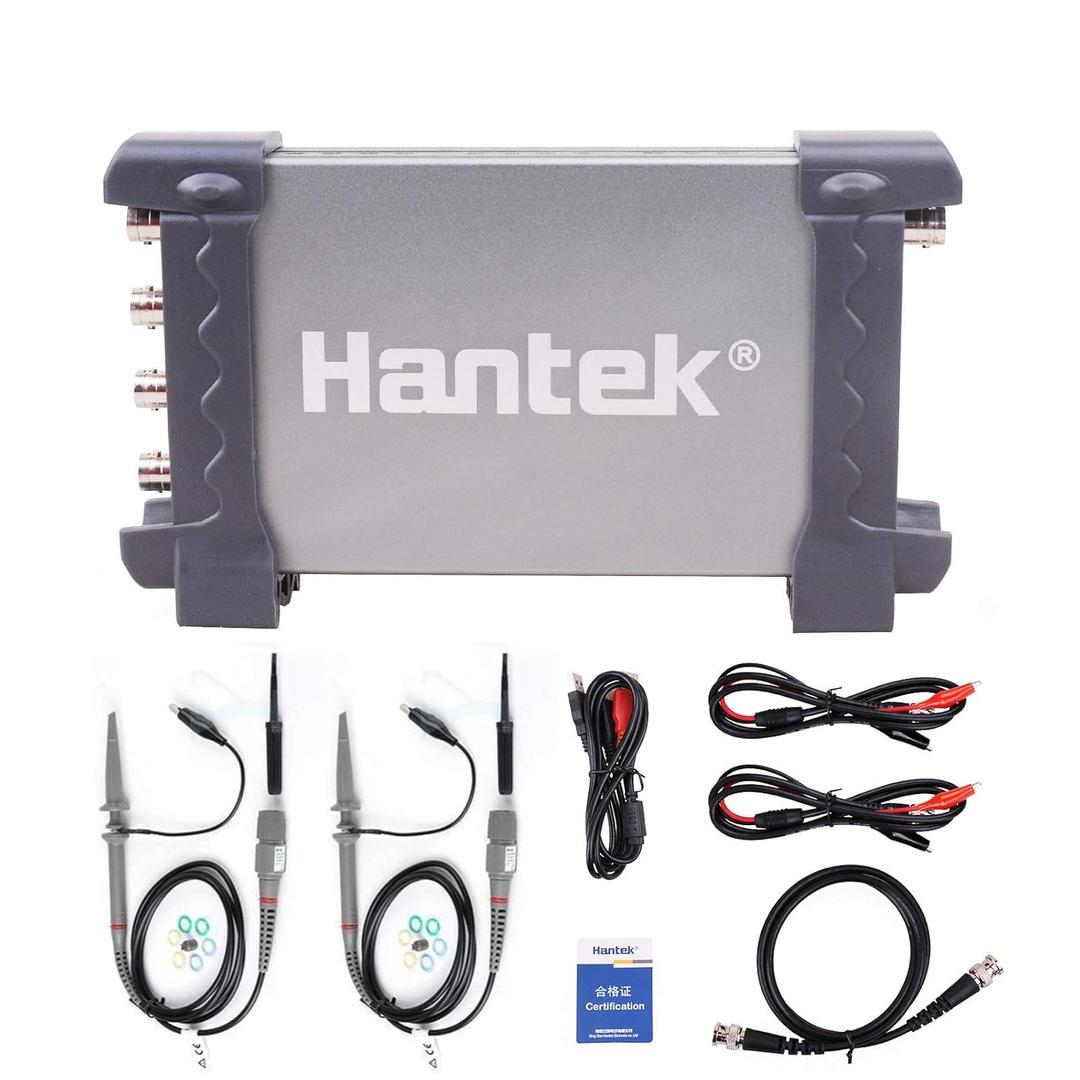 Hantek 6254BD 4-CH Oscilloscope with AWG 250Mhz 1GSa/s 8-pc Set