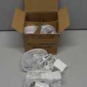 Shyineyou Small Grow Lights for Indoor Plants Full Spectrum,Plant Lights for Indoor Growing, Clip on Plant Grow Light with 3/9/12H Timer for Succulents,Small Plants, 4-Pack