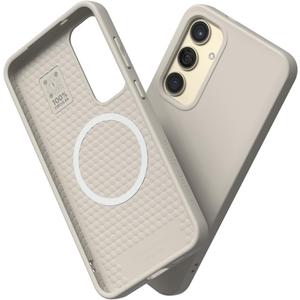RhinoShield SolidSuit MagSafe Compatible Case for Galaxy S24+ | Strong Magnetic, Military Grade Drop Protection, Classic Design, Wireless Charging, Slim Profile