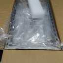 MUDEELA 8-Tier Pots and Pans Organizer under Cabinet, 15.83" Height Heavy Duty Pot Pan Organizer Kitchen Cabinet Organization and Storage, Adjustable Pot Rack for Frying Pan, Cast Iron Skillet, Sliver