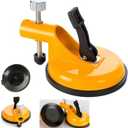 Floor Gap Fixer Tool, Adjustable Vacuum Suction Seam Countertop Leveling Alignment Clamp with Heavy-Duty Rubber Suction Cups for Installation Repair (Yellow)