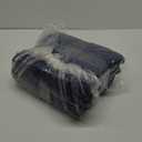 FLYMME Quilts Queen Size - Ultra Soft Navy Blue Quilt Lightweight Microfiber Bedspreads, Classic Basket Weave Pattern Bedspread Bed Coverlet 3 Pieces for All-Season (1 Quilt, 2 Pillow Shams) (Full/Queen(90"x96"))