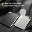 MAGEASY CoverBuddy Lite Case that Fits Magic Keyboard foriPad Pro 13" (M5 2025 / M4 2024, 8th 7th Gen) Magic Keyboard Compatible iPad Case with Seamless Closure & Magnetic Pencil Holder (Black 1.2)