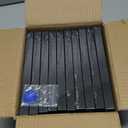 HappyHapi 4x6 Picture Frames Set of 10, Tabletop or Wall Display Pictures 3.5x5 with Mat or 4x6 Without, Multi Photo Frames Collage (Black)