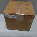 Aspen Creative 58851A Empire Uno Lamp Shade in Flaxen, 6" Top x 10" Bottom x 7.5" Slant Height, Slip UNO 33mm