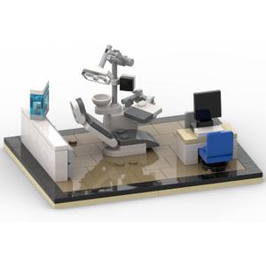 Building Toy Set - Fun Arts and Crafts Idea for Girls and Boys, Ages 9+ - Gift for Kids, Learning Through Play Hospital Dental Department