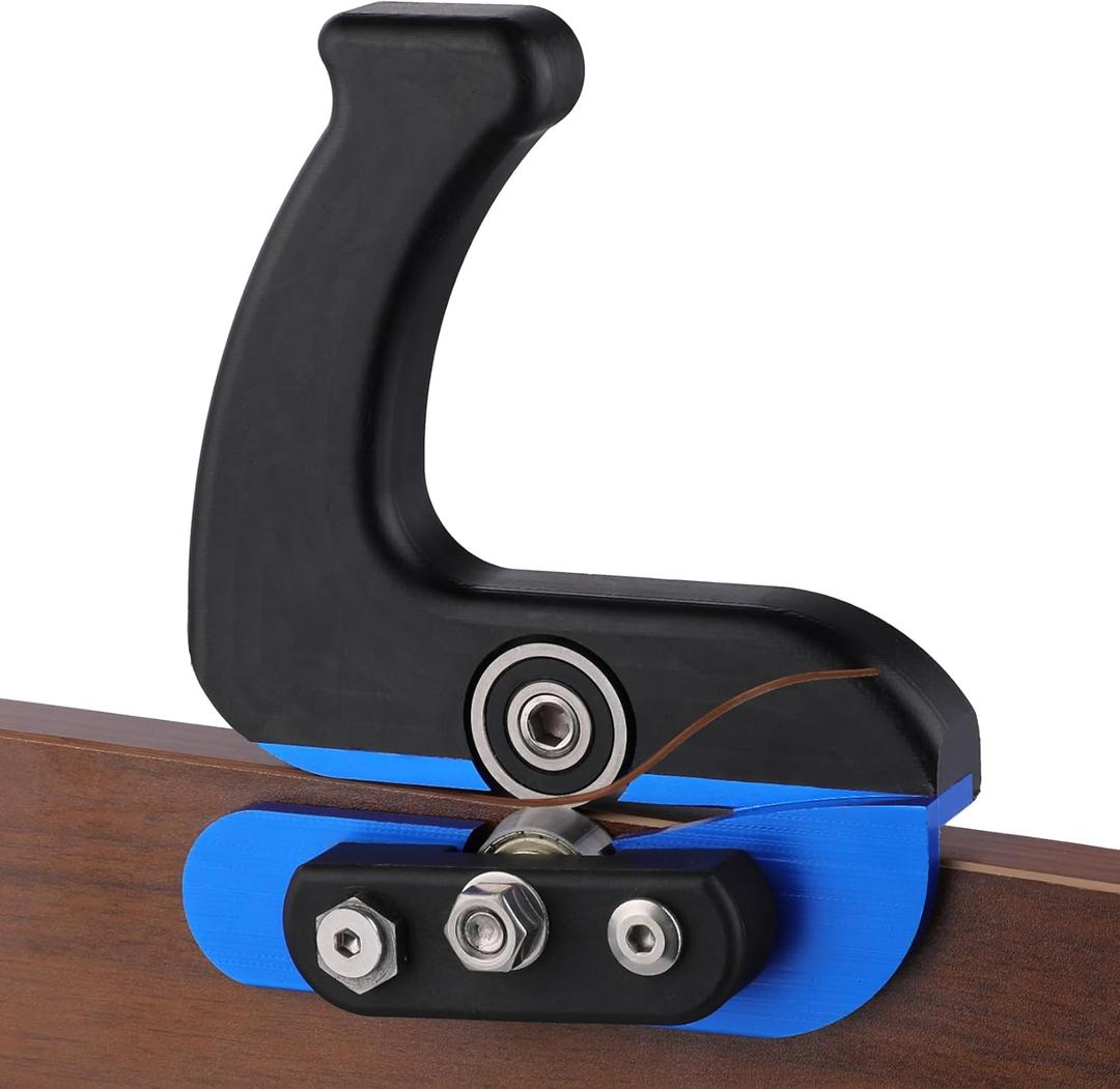 Edge Banding Cutter - Dual Offset Bearings for Precision Trim, Excess Material Cutter for Box/PVC/ACP/Melamine/Vinyl Laminate