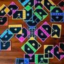 TACTA Card Game, Where Every Card Counts, Fast-Paced Strategic Shape Matching Party Game, Analyze and Optimize to Connect, Cover & Conquer to Win, Unique Party Game Play for 2 or More Players, Ages 7