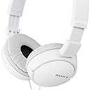 Sony ZX Series Wired On-Ear Headphones, White MDR-ZX110