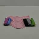 Womens Cotton Underwear, Hi-Cut Soft Breathable Briefs, Ladies Stretch Underwear Panties 5 Pack Regular & Plus Size, 2XL