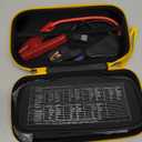 DBPOWER Peak 2000A 18000mAh Portable Car Jump Starter (up to 7.2L Gas, 5.5L Diesel Engine) Battery Booster with Smart Charging Port, Compass, LCD Screen and LED Light (Black/Red)